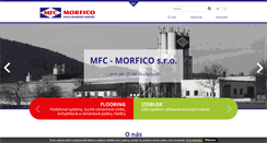 Desktop Screenshot of morfico.cz